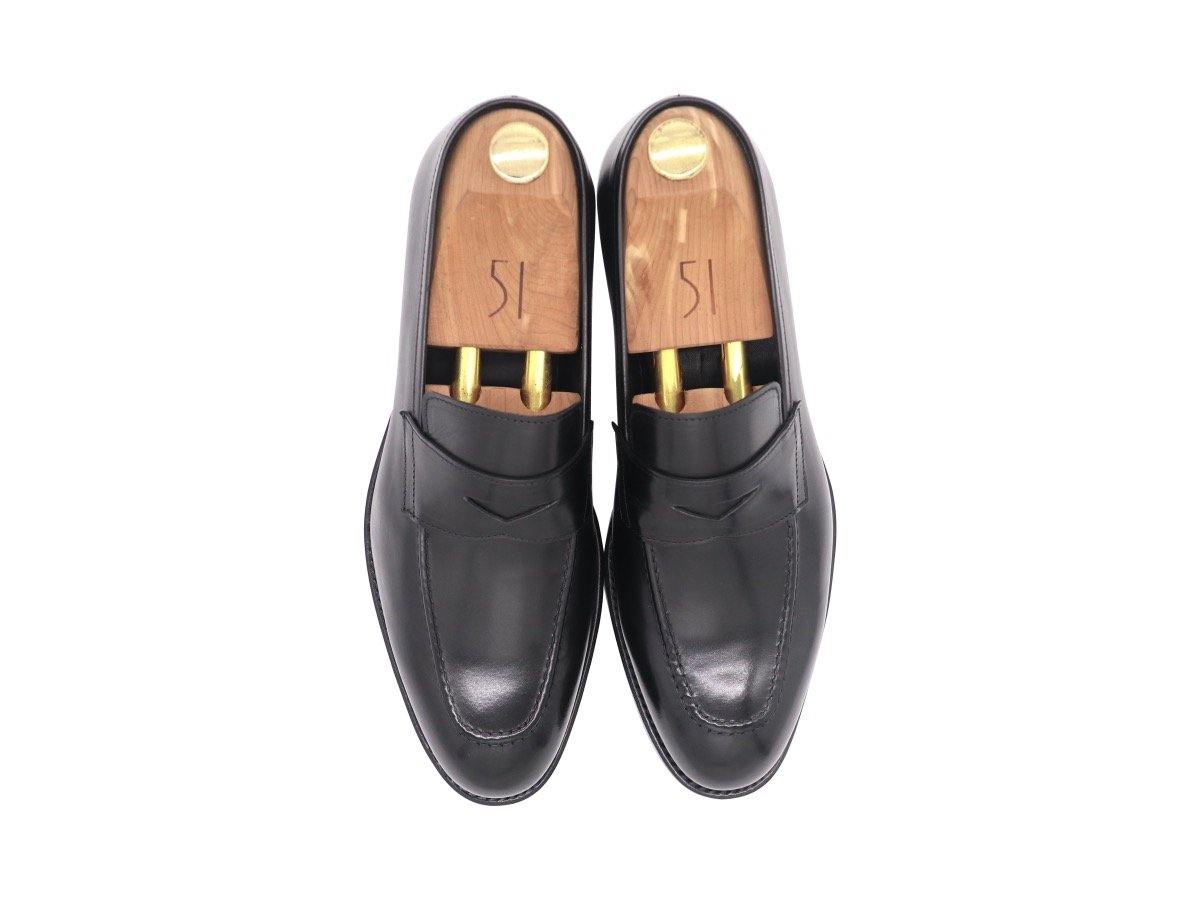 Lorens Men's Calf Leather Loafers - Black